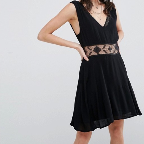 Free People Dresses & Skirts - Free People Black Summer Feeling Dress